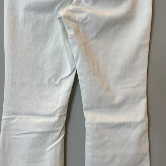 J.Crew Bootcut Jean 2003 Super Stretch Denim Vacation Date Trip CH692 White 25T - Picture 10 of 16